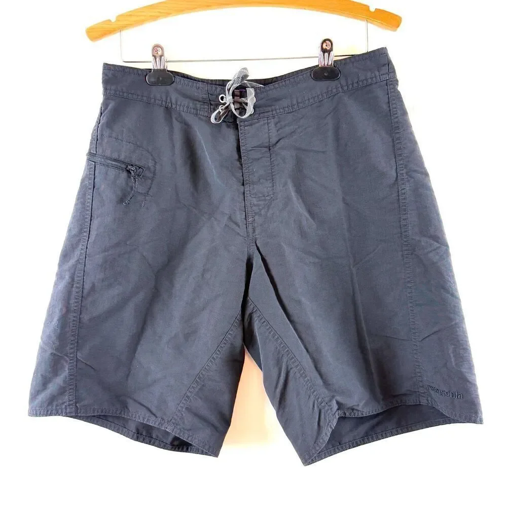 Patagonia Wavefarer Board Shorts Mens 30 Black 9